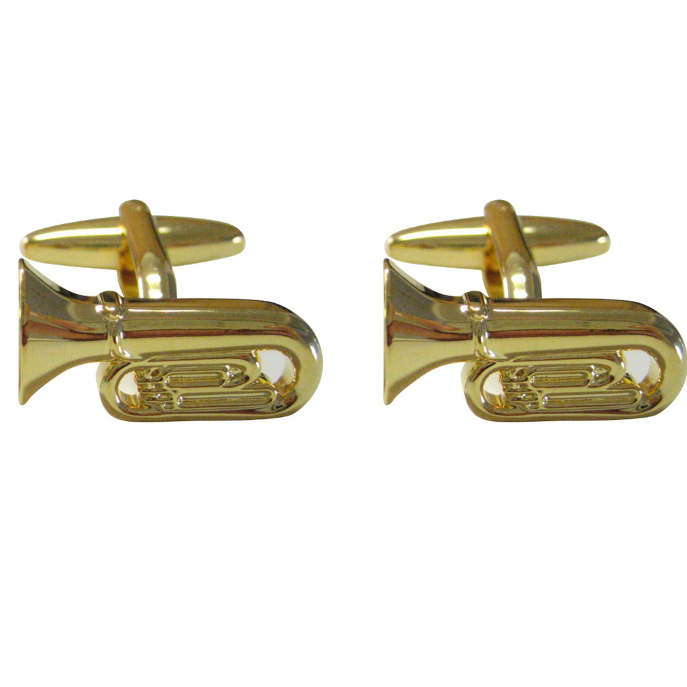 Tuba Musical Instrument Cufflinks